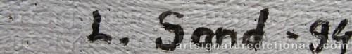 Signature by: SAND, Lennart