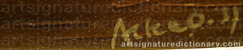 Signature by: OLSON, Axel