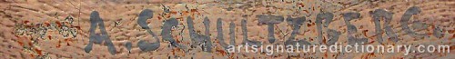Signature by: SCHULTZBERG, Anshelm