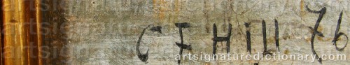 Signature by: HILL, Carl Fredrik