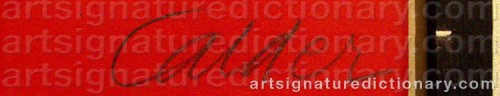 Signature by: CALDER, Alexander