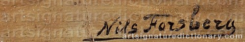Signature by: FORSBERG, Nils The Elder