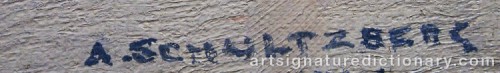 Signature by: SCHULTZBERG, Anshelm