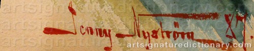 Signature by: NYSTRÖM, Jenny