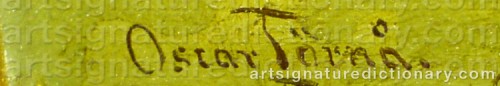 Signature by: T�RN�, Oscar