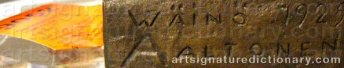 Signature by: AALTONEN, W�in�
