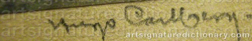 Signature by: CARLBERG, Hugo