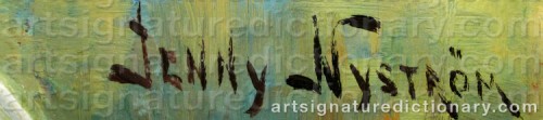 Signature by: NYSTRÖM, Jenny