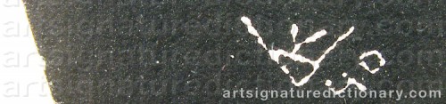 Signature by: KANDINSKY, Wassily