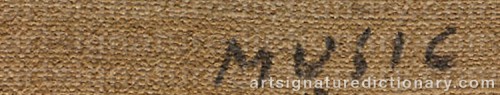 Signature by: MUSIC, Zoran Antonio