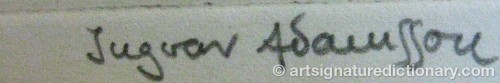 Signature by: ADAMSSON, Ingvar