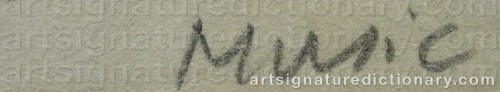 Signature by: MUSIC, Zoran Antonio