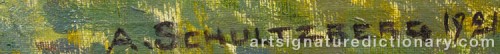Signature by: SCHULTZBERG, Anshelm