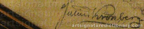 Signature by: KRONBERG, Julius