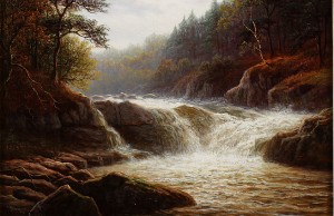Landskap Med Vattendrag, Norra Wales by William MELLOR