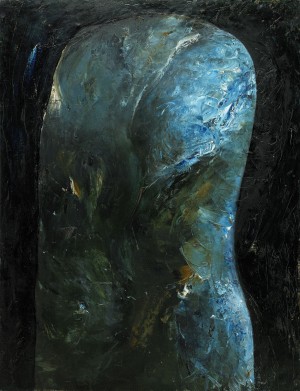 Blå Torso by Claes EKLUNDH