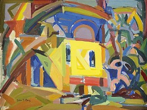 Abstrakt Komposition by John Ivar BERG