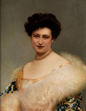 Bildnis Einer Damer Der Grossburgerlichen Gesellschaft by Vittorio Matteo CORCOS
