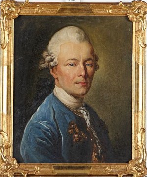 Kopia Efter äldre Original, Porträtt Av Carl Sparre, Signerad Copy Jean Haagen by Jean HAAGEN