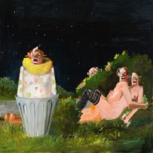 Pierrot Lunaire (comic Strip Painting) by George CONDO