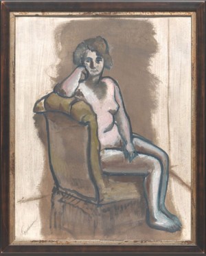 Portrait Of A Nude by John D. GRAHAM