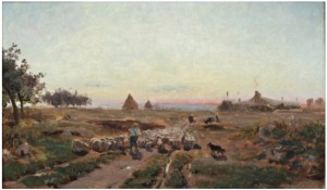 Le Berger by Paul Jean Marie SAIN - auction artwork with signature