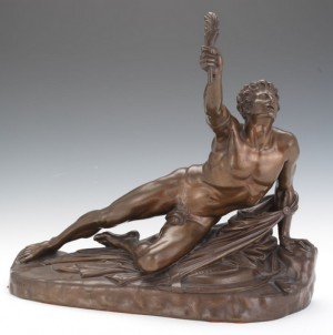 Soldier Of Marathon by Jean-Pierre CORTOT - auction artwork with signature