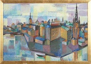 Riddarholmen by Stig Åke ‘S-Å-L’ LUND