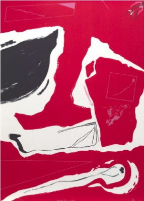 Red's Run by Keith BOYLE - auction artwork with signature