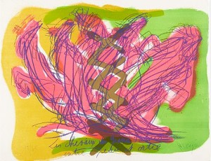 Komposition by Jean MESSAGIER - auction artwork with signature