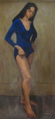 Pensive Ballerina by Raphael SOYER