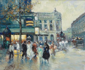 Paris, Les Boulevards by Yves DIEY