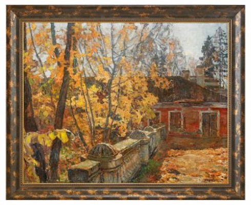 Autumn In Petrodvorets by Leonid Borisovich YANUSH