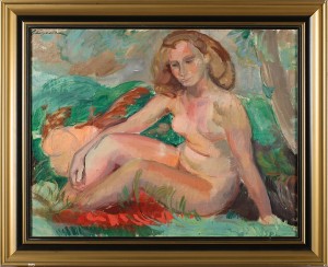 Kvinnostudie by Gösta LILJESTRÖM - auction artwork with signature