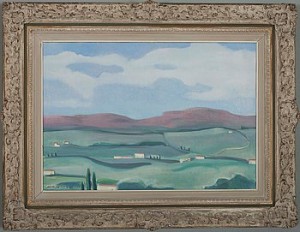 Golanhöjderna by Wille BOIJER-POIJÄRVI - auction artwork with signature
