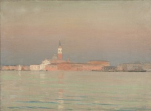 View Of Venice And The Venetian Lagoon At Sunset by Hermann Dudley MURPHY