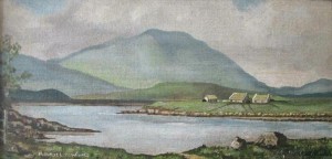 Galway, Ireland Landscape by Maurice Canning WILKS