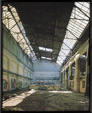 Industrimiljö by Anders RISING - auction artwork with signature