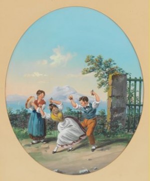 Dance by Annibale GATTI - auction artwork with signature