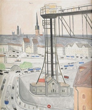 Den Gamla Katarinahissen - Stockholm by Einar JOLIN