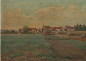 Farm by Peter Alfred GROSS - auction artwork with signature