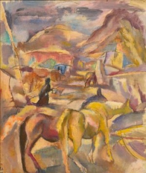 Les Mulets by Jules PASCIN