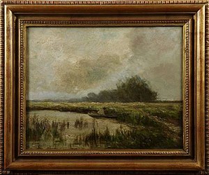 Man I Roddbåt by Manuel SAGNIER VIDAL - auction artwork with signature