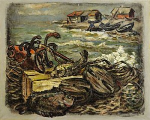 Fiskare by Rudolfs KRONBERGS - auction artwork with signature