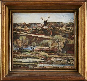 Kvarnen Vid Skanstull by Alf MUNTHE