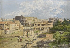 Coloseum Och Forum Romanum - Rom by Antonietta BRANDEIS