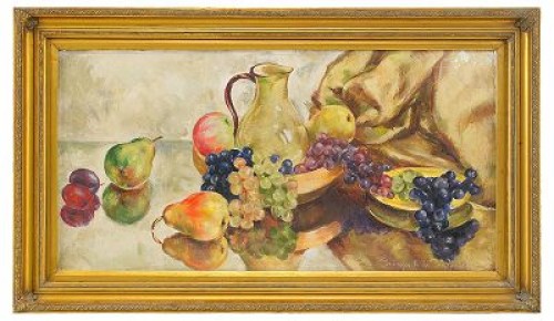Still Life With Fruit by Georges Anatolievich POGEDAIEFF
