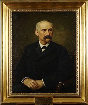 Porträtt Av P.assarsson by Bruno HOPPE