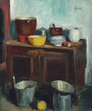 Kitchen Utensils by George Leslie HUNTER