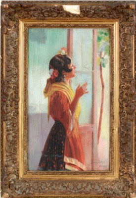 Espagnole à La Cigarette by Jean SALA